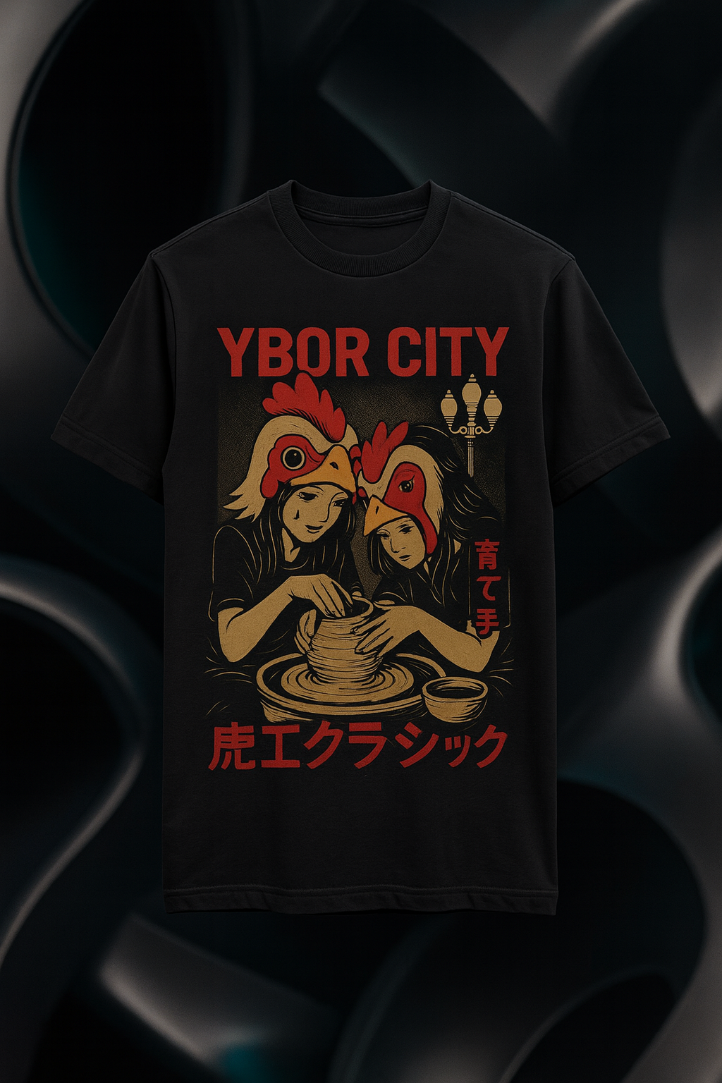 Ybor city pottery t-shirt